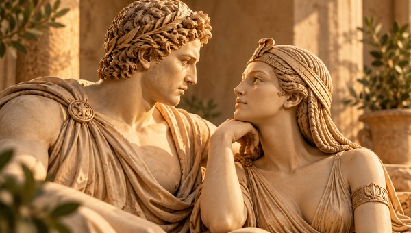 Marco Antonio y Cleopatra